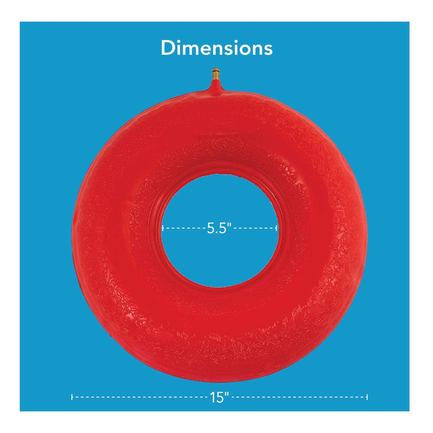 Carex Inflatable Rubber Ring