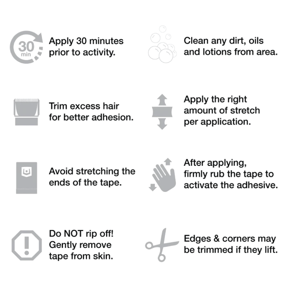 STRENGTHTAPE® Kinesiology Tape, 5m Precut Roll