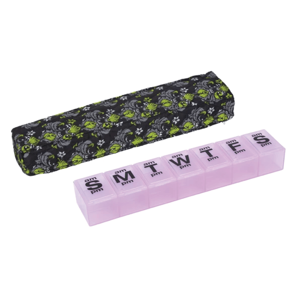 Apex Pill Organizer with Decorative Sleeve