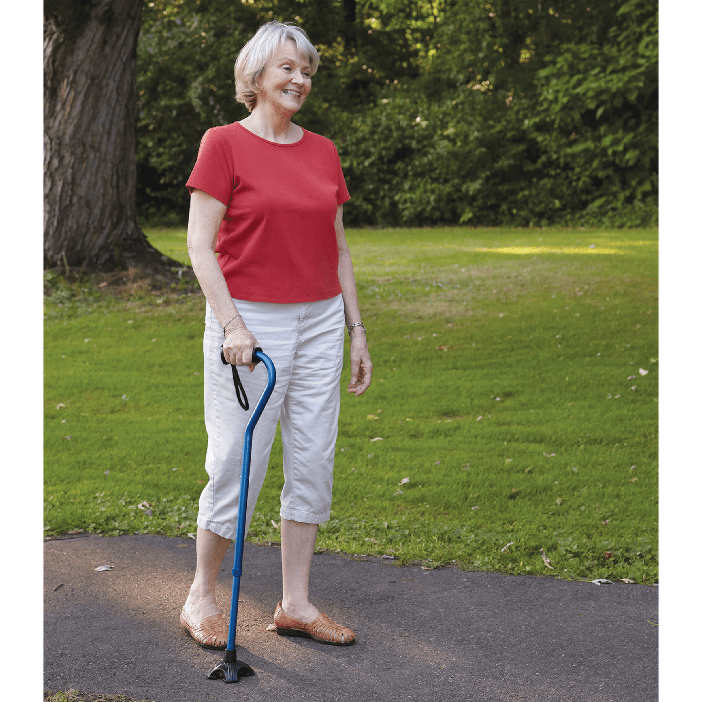 Carex Self Standing Cane Tip