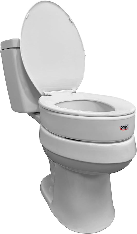 Carex Toilet Seat Elevator - For Standard Sized Seats