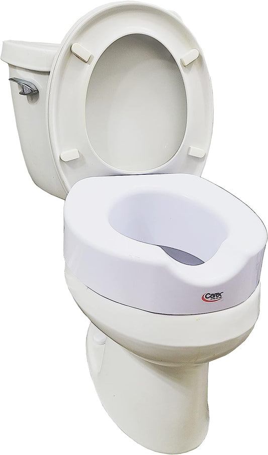 Carex Quick-Lock Raised Toilet Seat