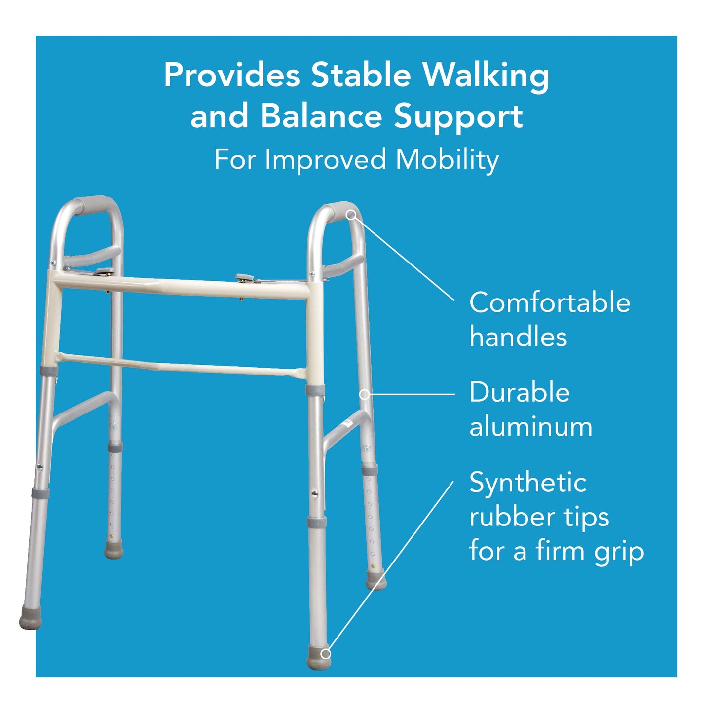 Carex Dual-Button Walker