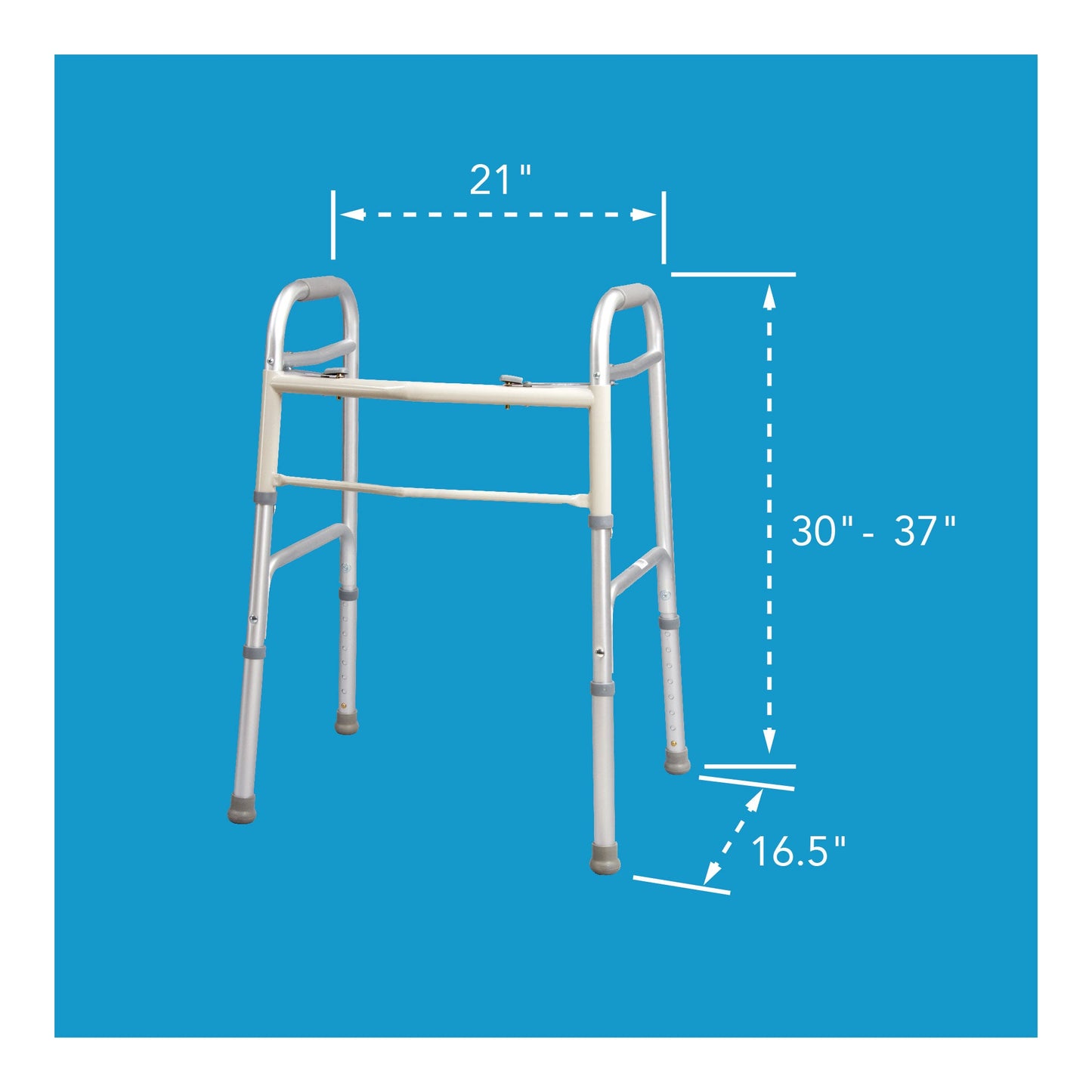 Carex Dual-Button Walker