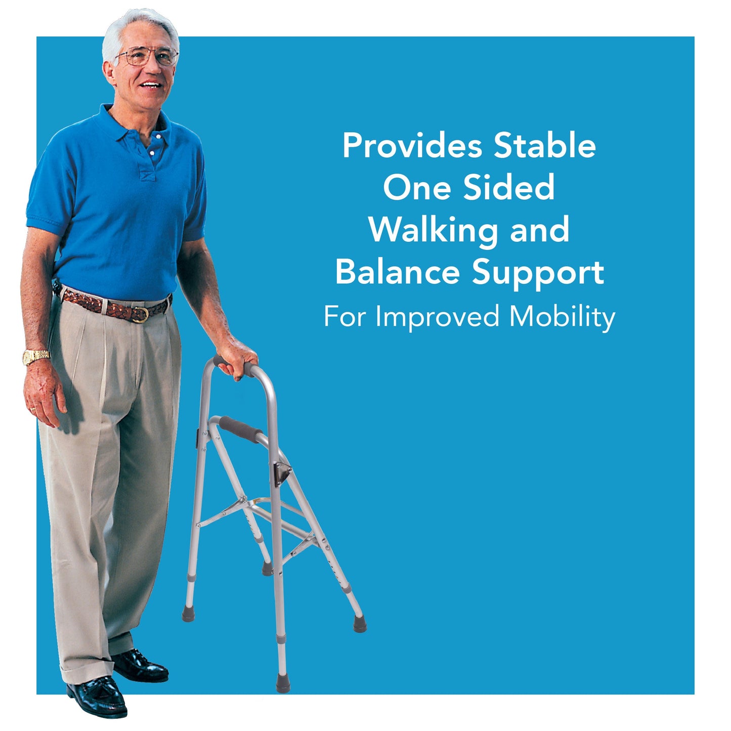 Carex Folding Hemi Walker