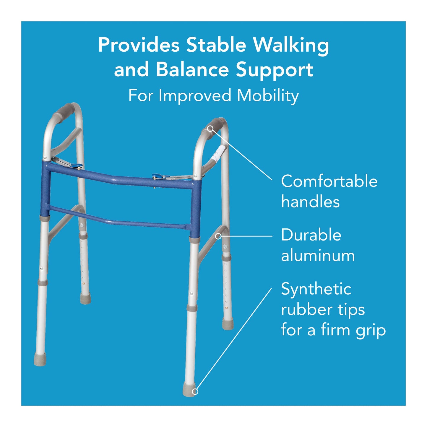 Carex Classics Dual-Button Walker