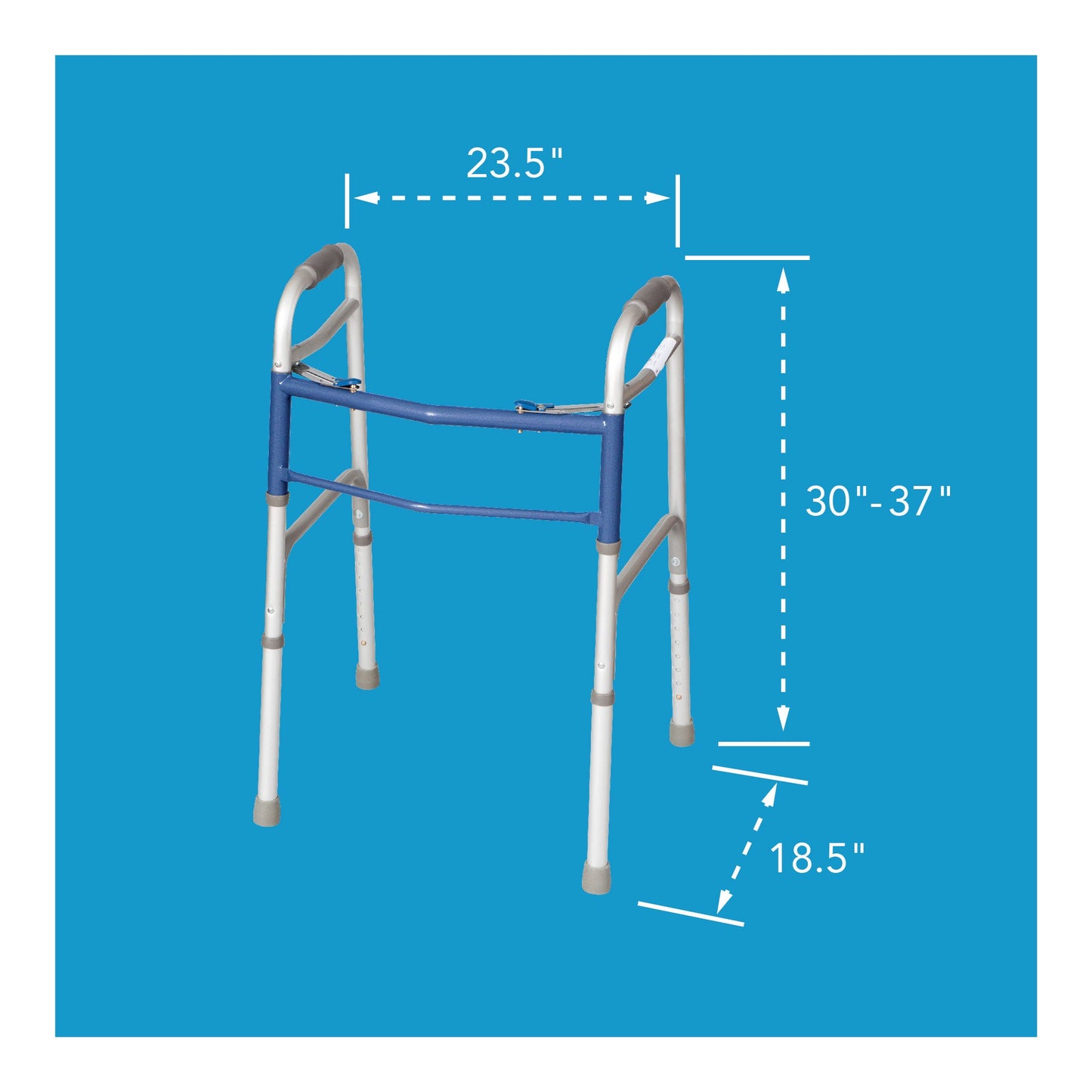 Carex Classics Dual-Button Walker
