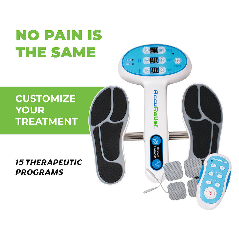 AccuReliefTM Ultimate Foot Circulator with Remote