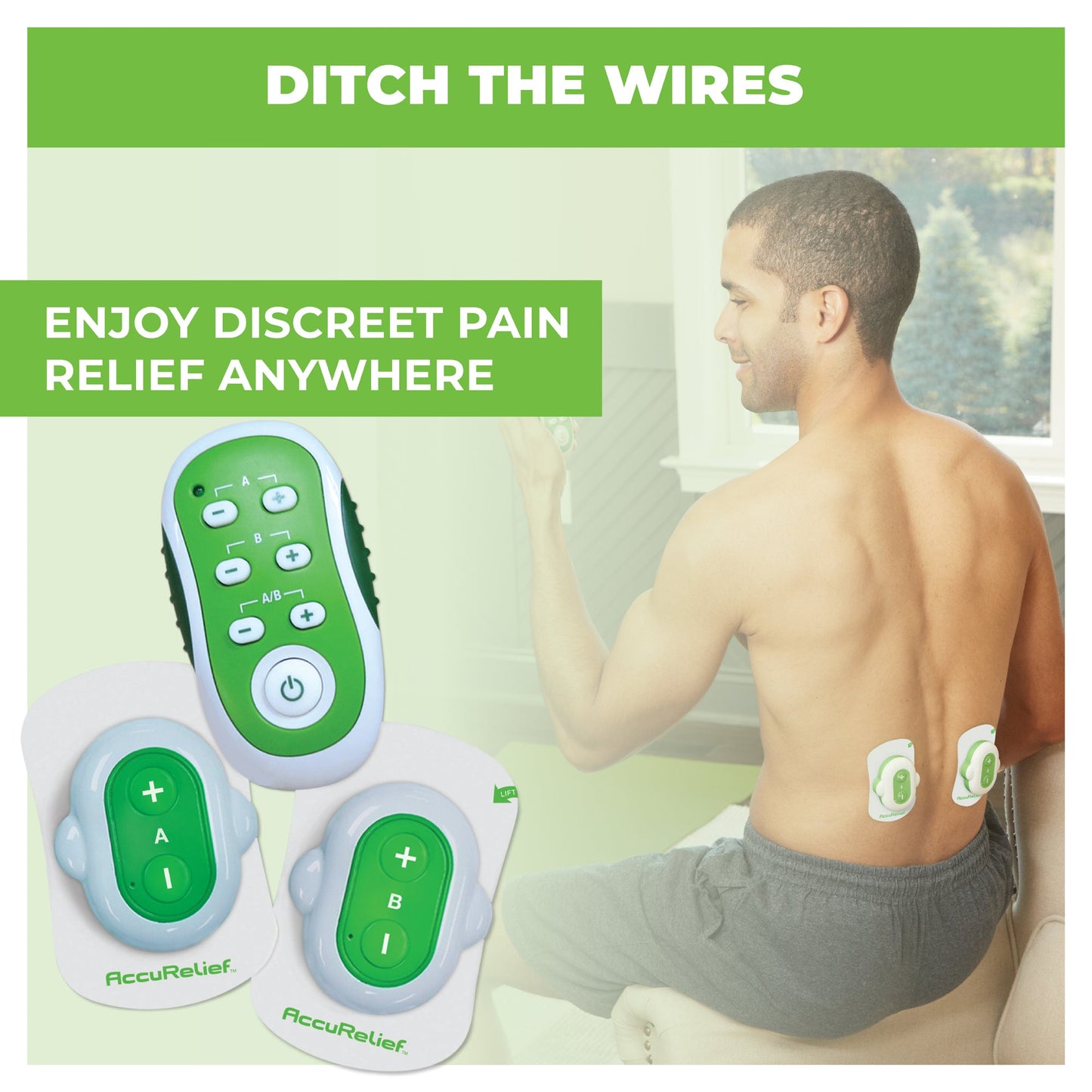 AccuReliefTM Wireless TENS Unit