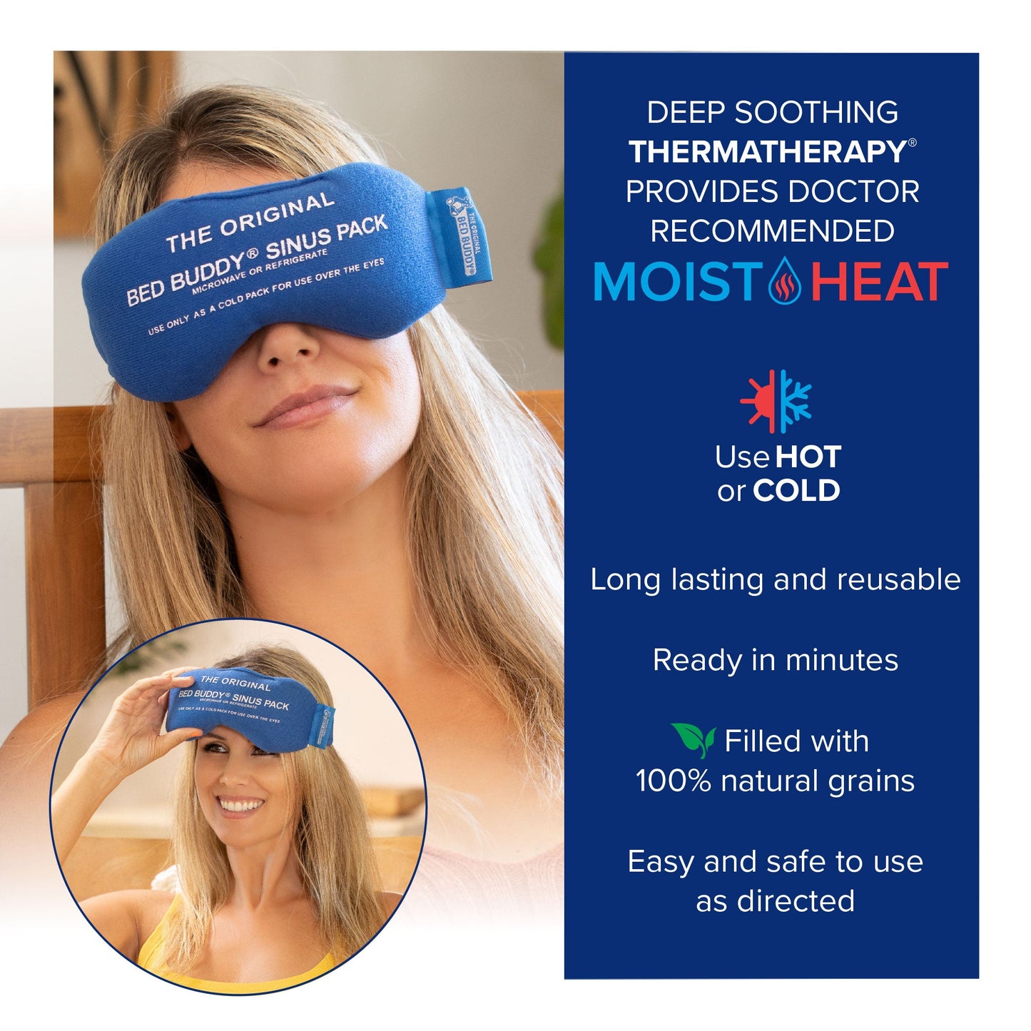 Bed Buddy Hot & Cold Sinus Pack