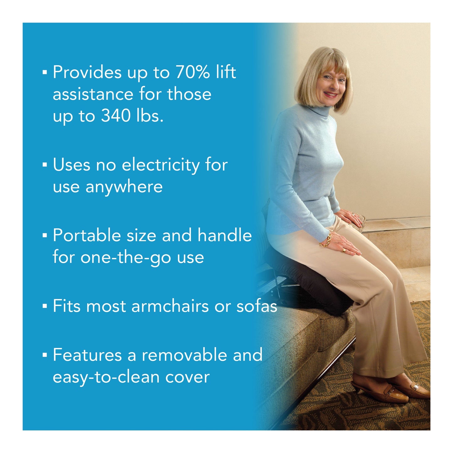 Carex Uplift Premium Seat Assist - Plus