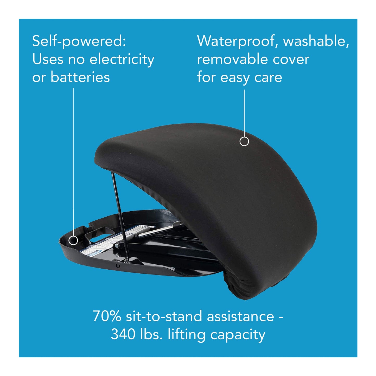 Carex Uplift Premium Seat Assist - Plus