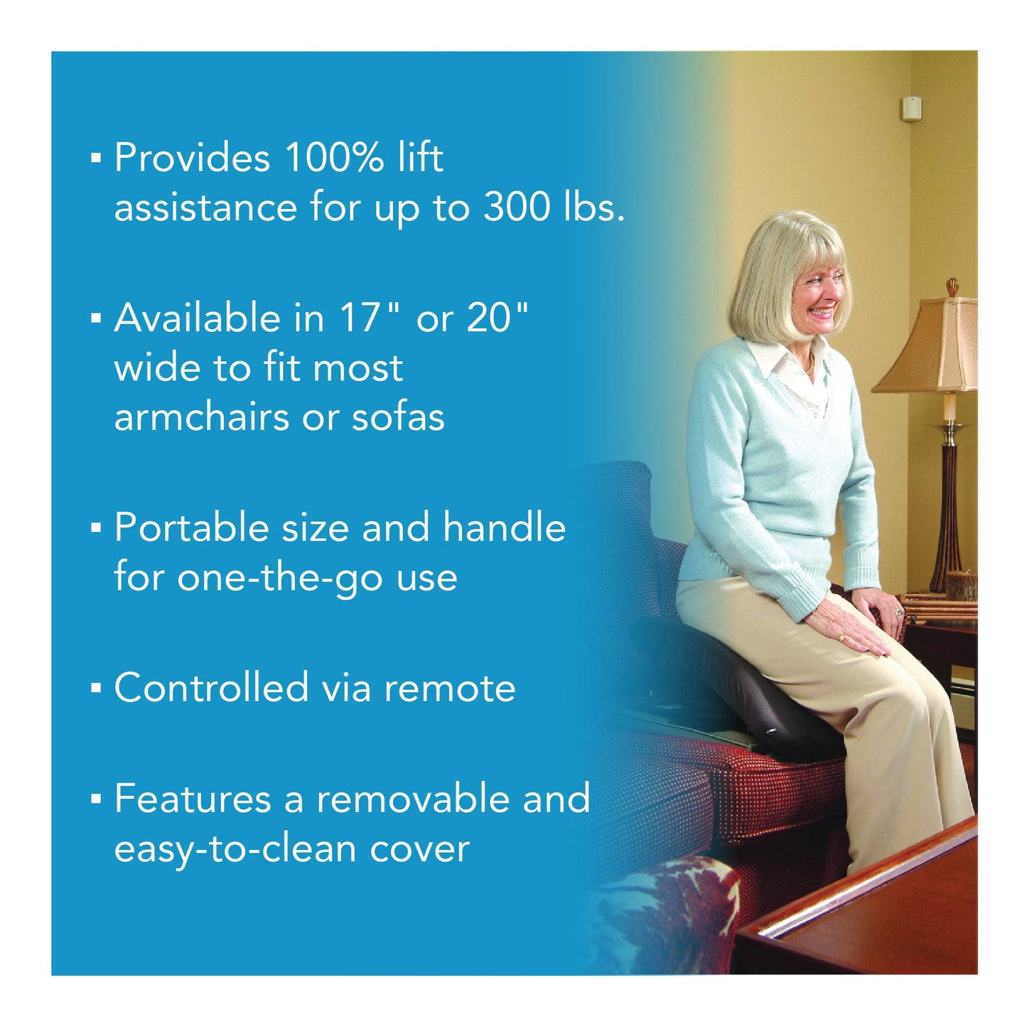Carex Uplift Premium Power Seat