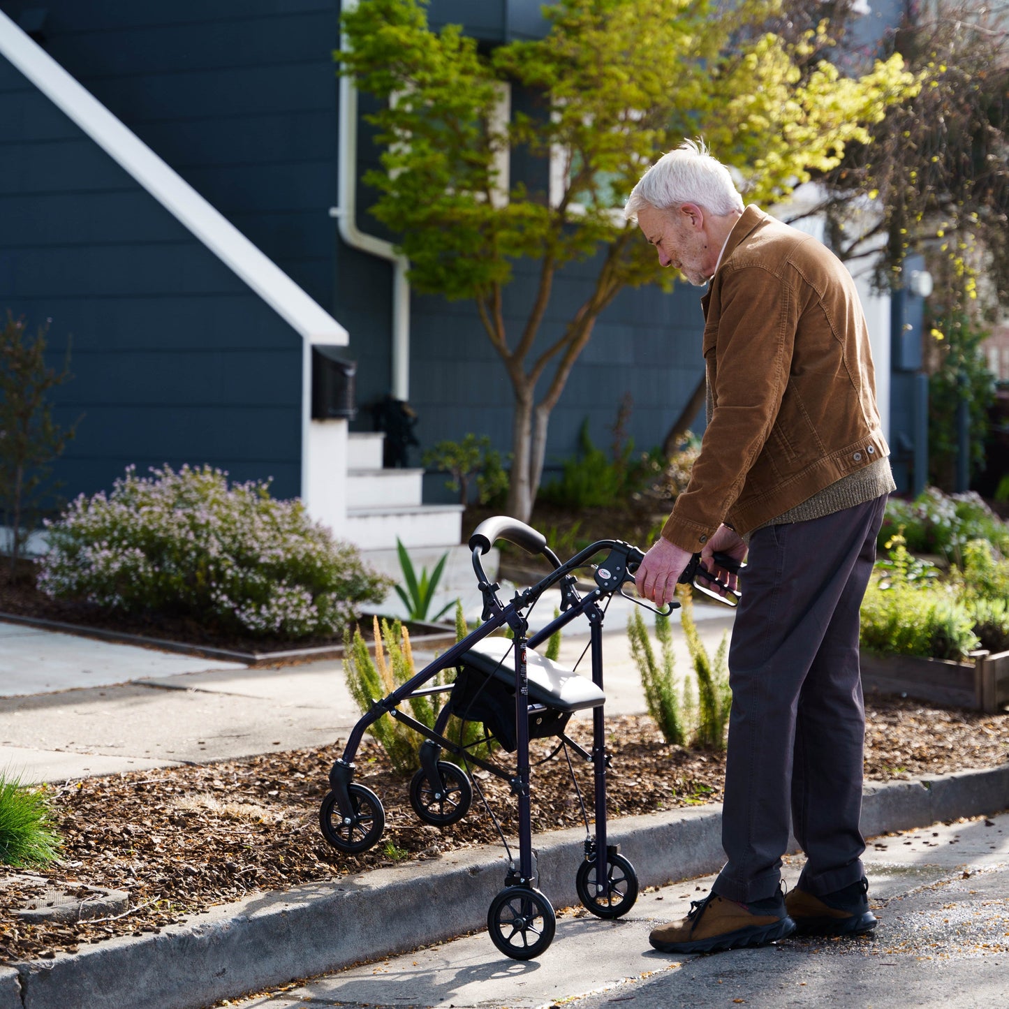 Carex Steel Rolling Walker