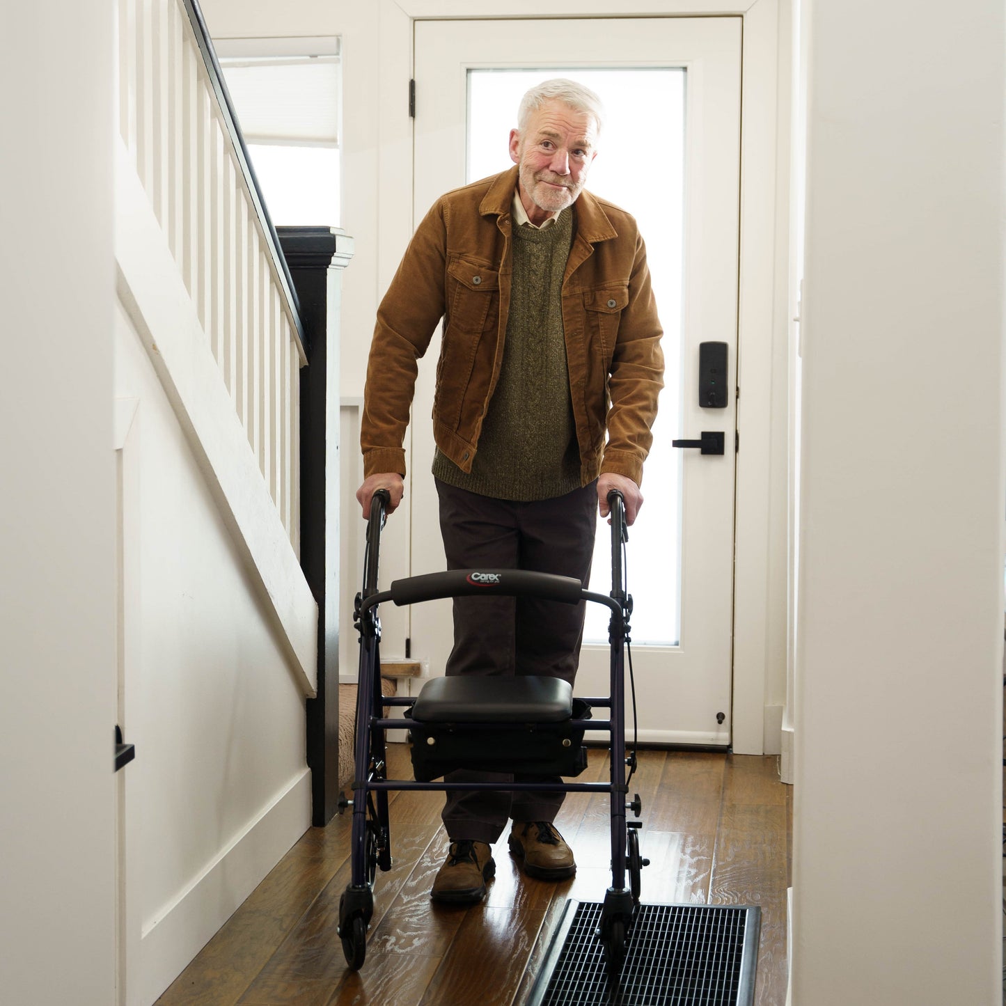 Carex Steel Rolling Walker