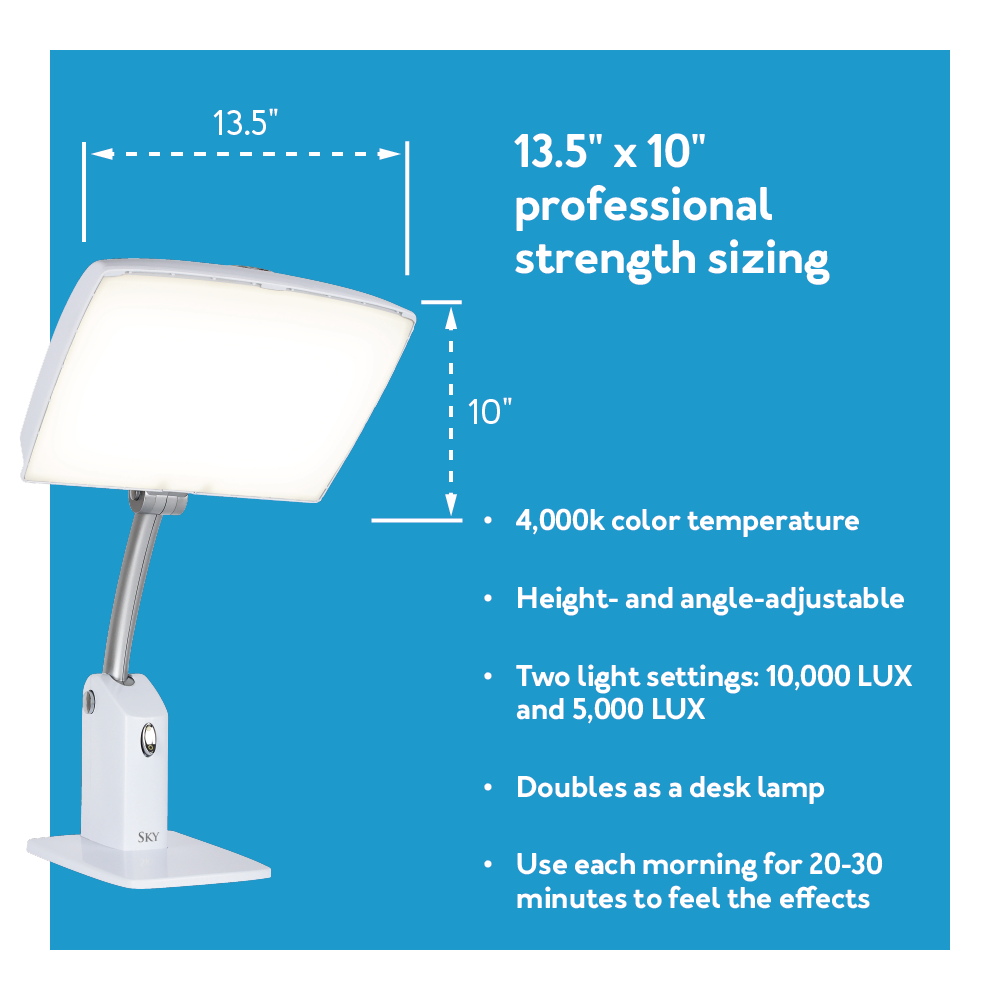 Carex Day-Light Sky Light Therapy Lamp
