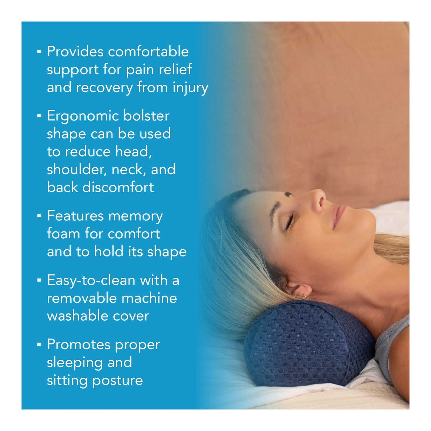 Carex Cervical Roll Pillow