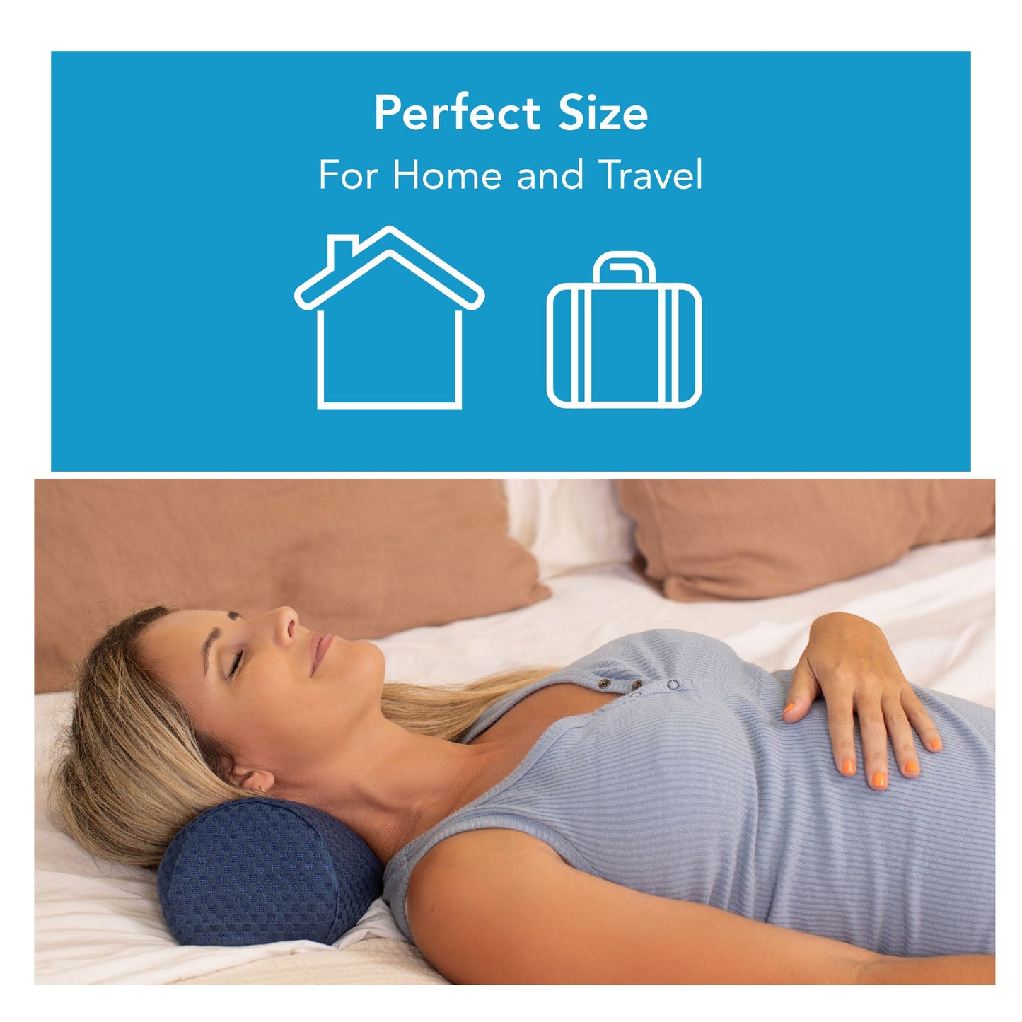 Carex Cervical Roll Pillow