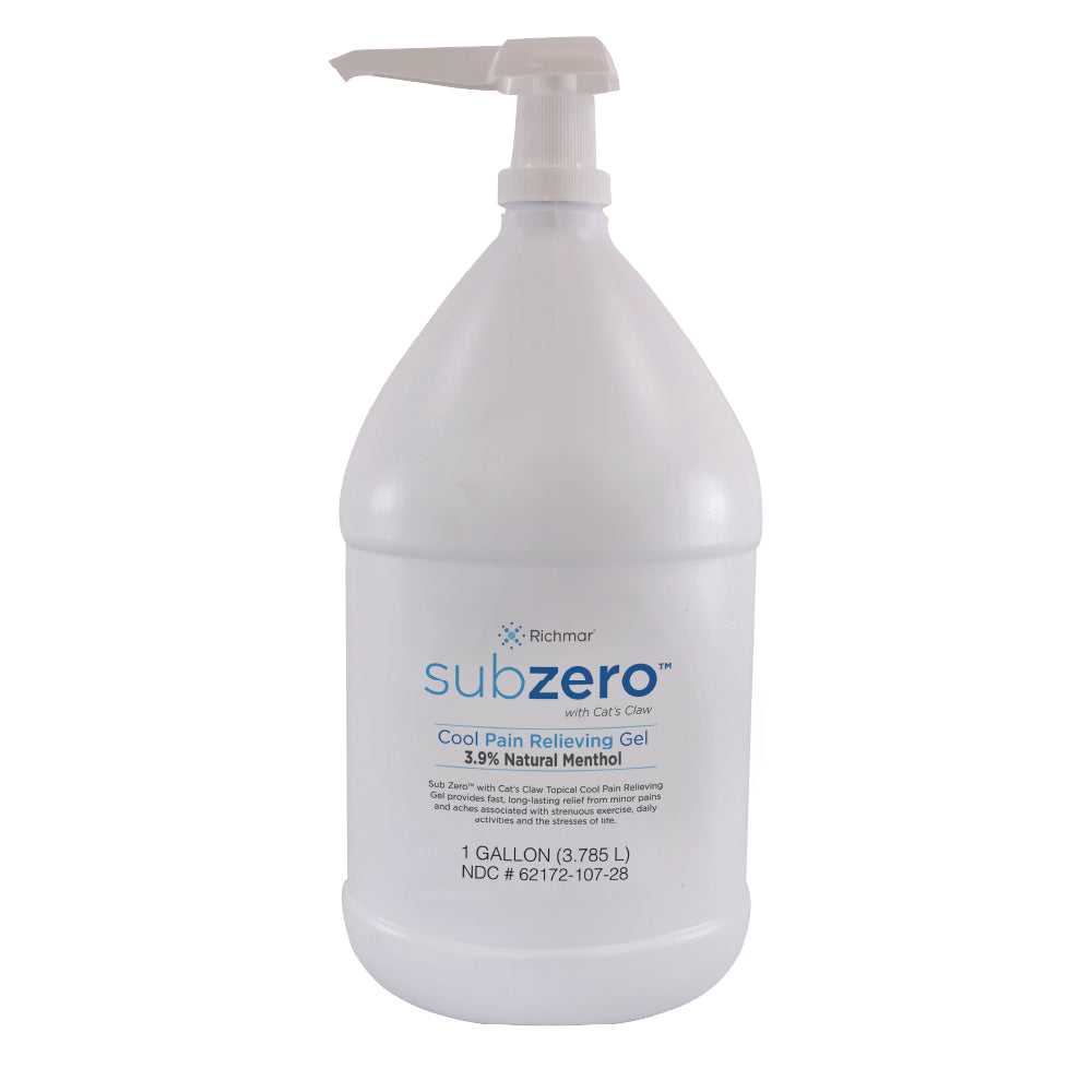 Sub Zero Cool Pain Relieving Gel - Multiple Sizes