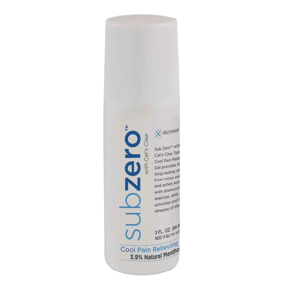Sub Zero Cool Pain Relieving Gel - Multiple Sizes
