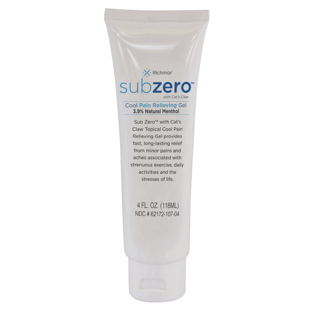 Sub Zero Cool Pain Relieving Gel - Multiple Sizes