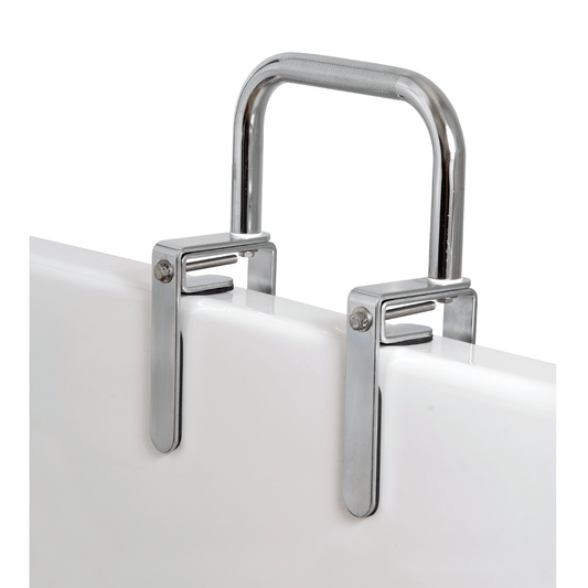Carex Bathtub Rail With Chrome Finish