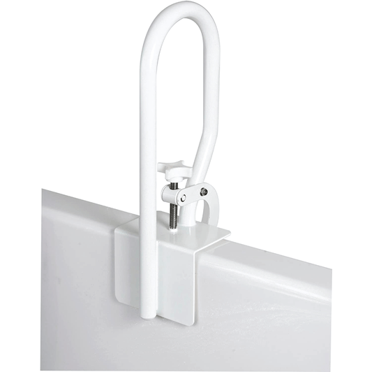 Carex White Bathtub Rail