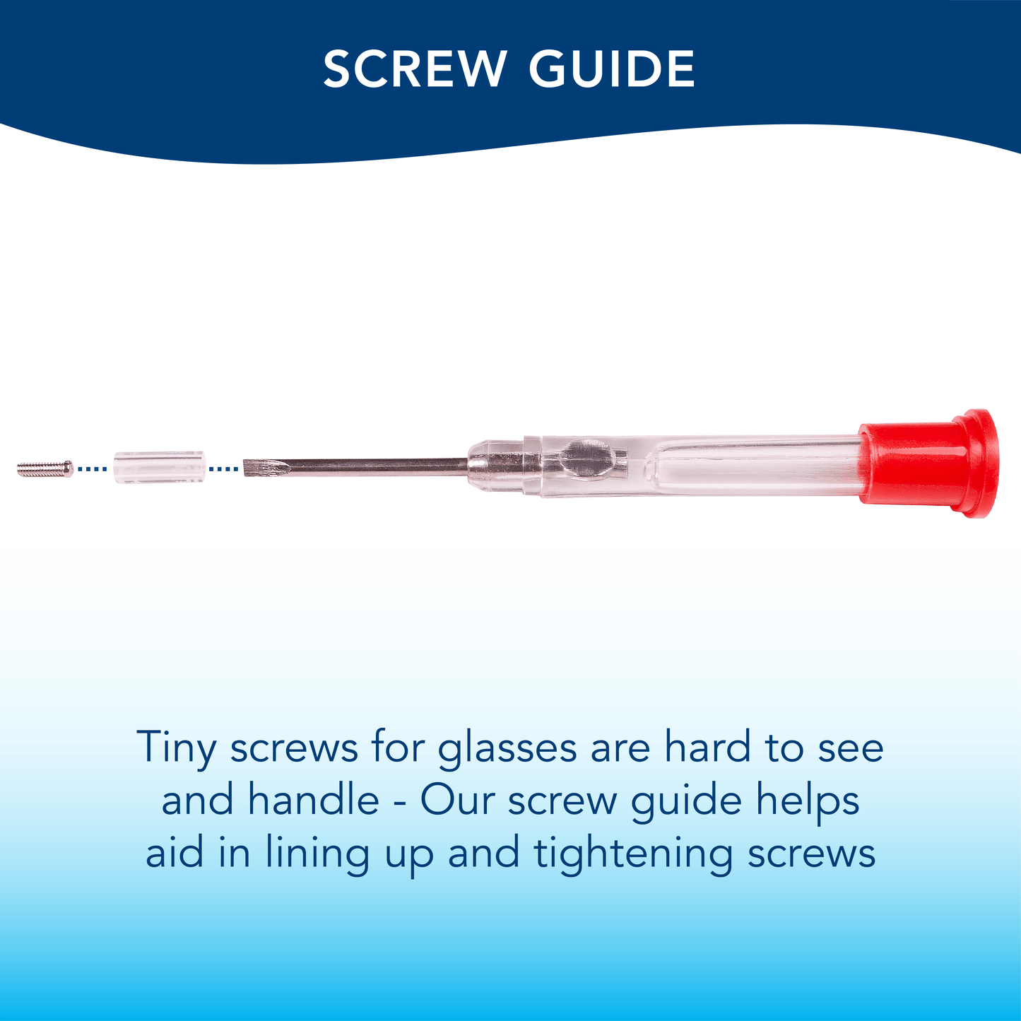 Apex Red Cap Eyeglass Repair Kit