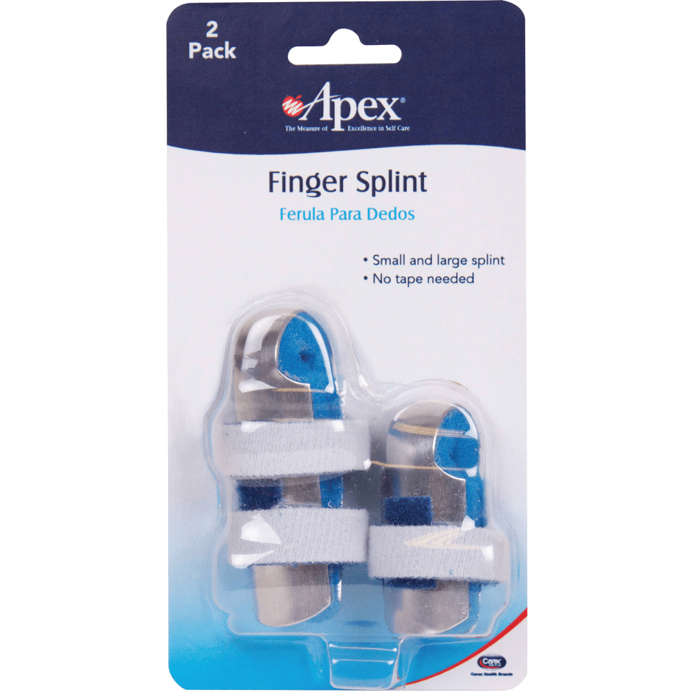 Apex Finger Splint, 2-Pack