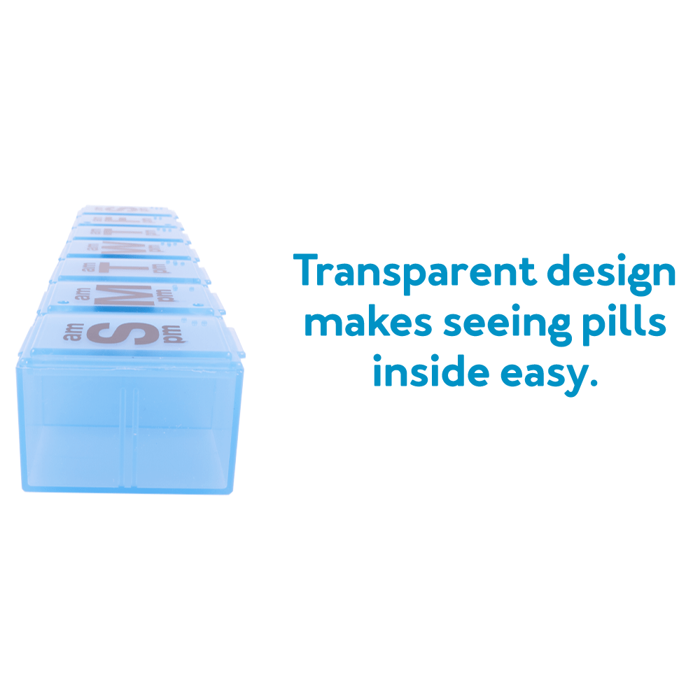 Apex 7-Day AM/PM XXL Pill Organizer