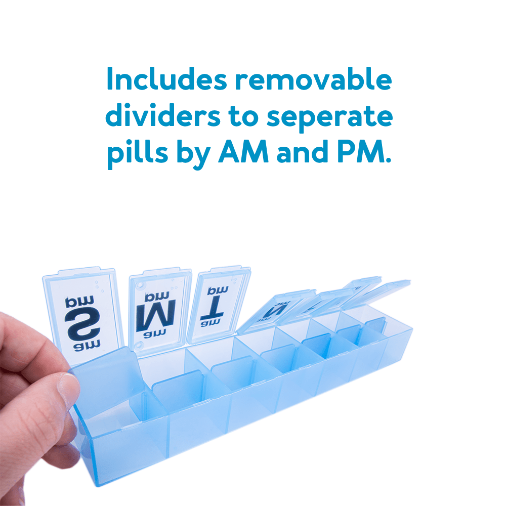 Apex 7-Day AM/PM XXL Pill Organizer
