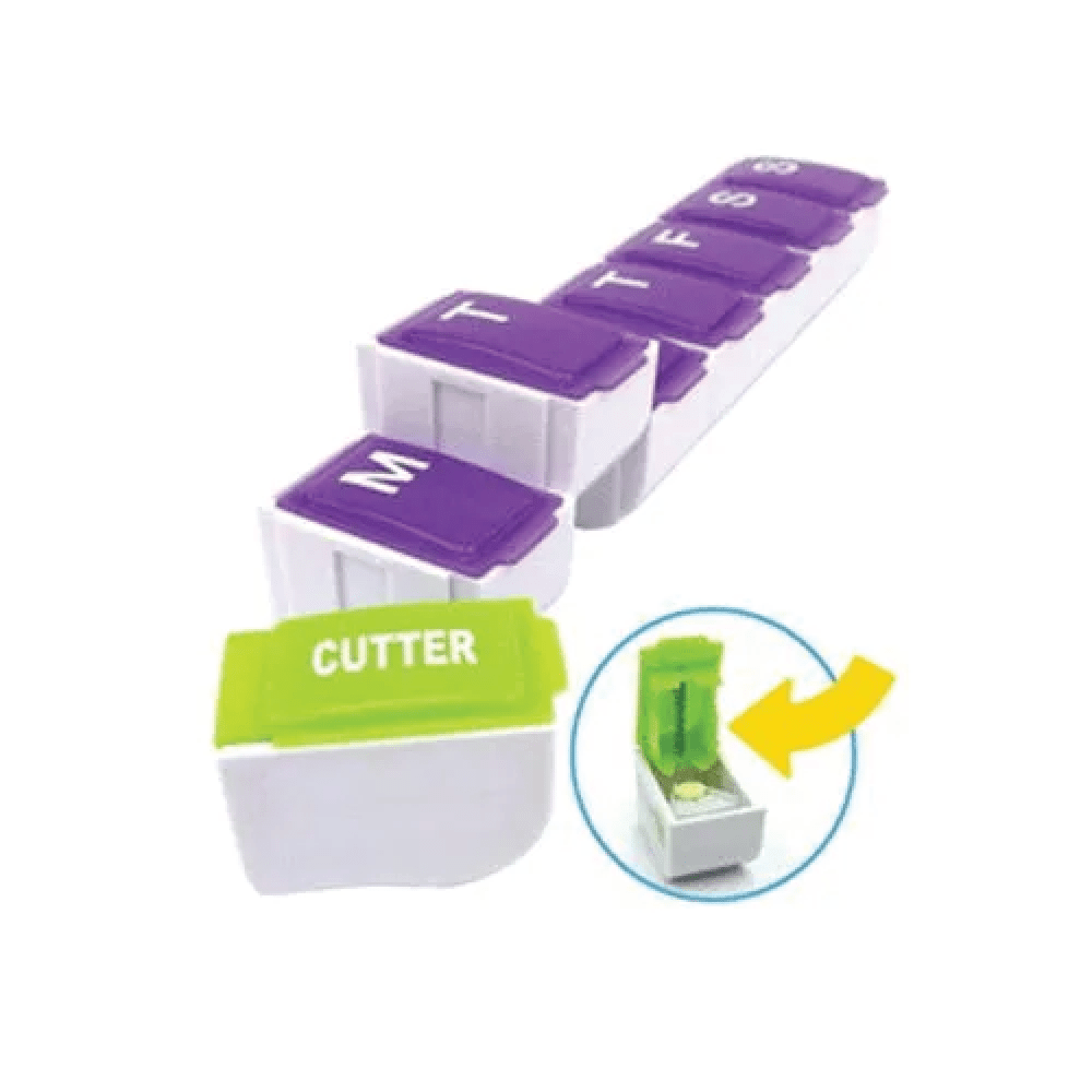 Apex 7-Day Plus Cutter Detach N' GoTM Pill Organizer