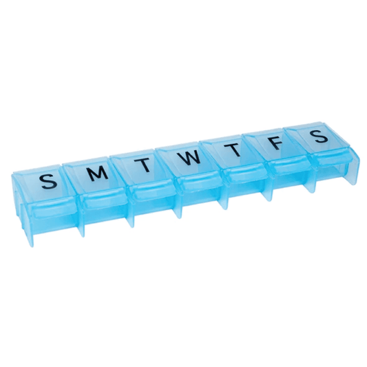 Apex 7- Day Push to Open Pill Organizer