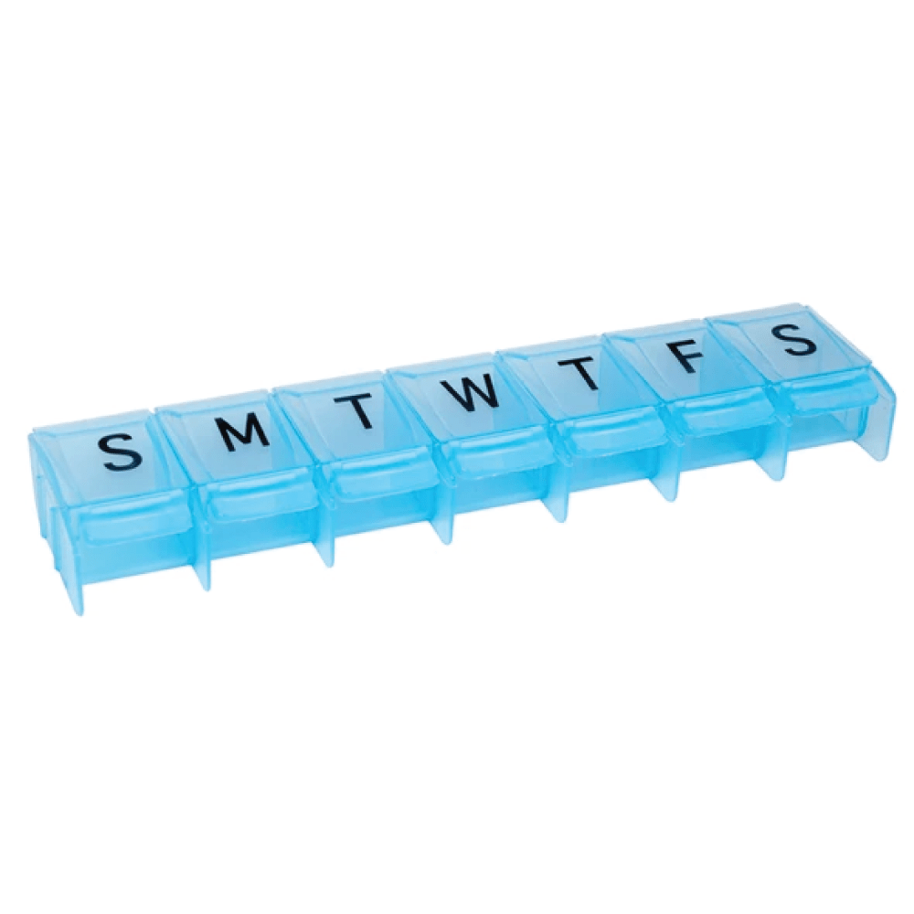 Apex 7- Day Push to Open Pill Organizer