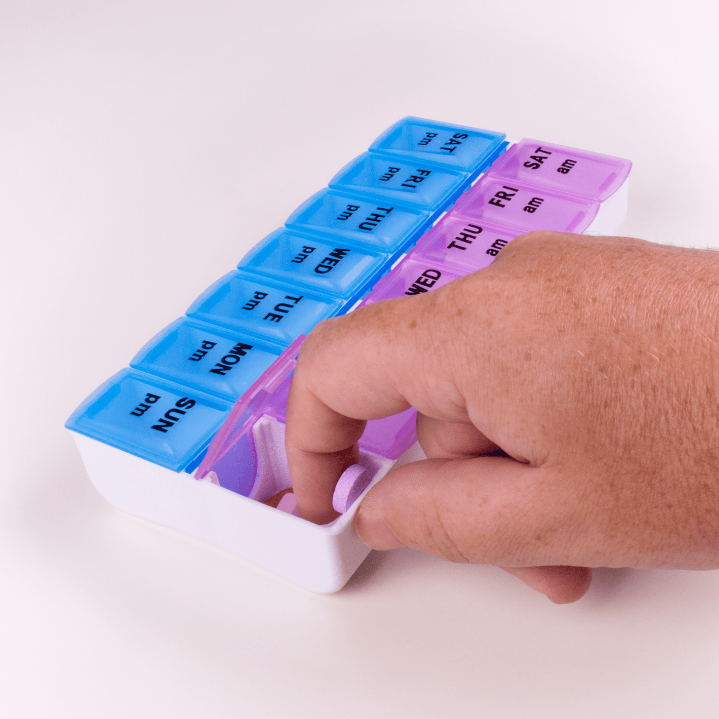 Apex Weekly Twice-A-Day Pill Organizer