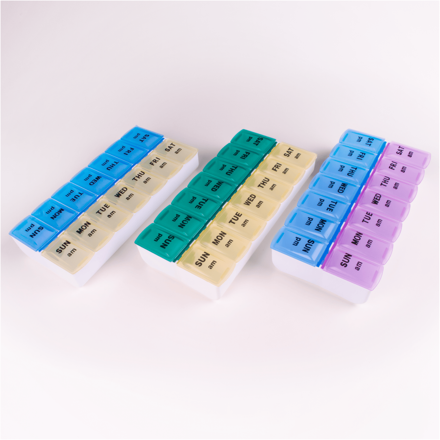 Apex Weekly Twice-A-Day Pill Organizer