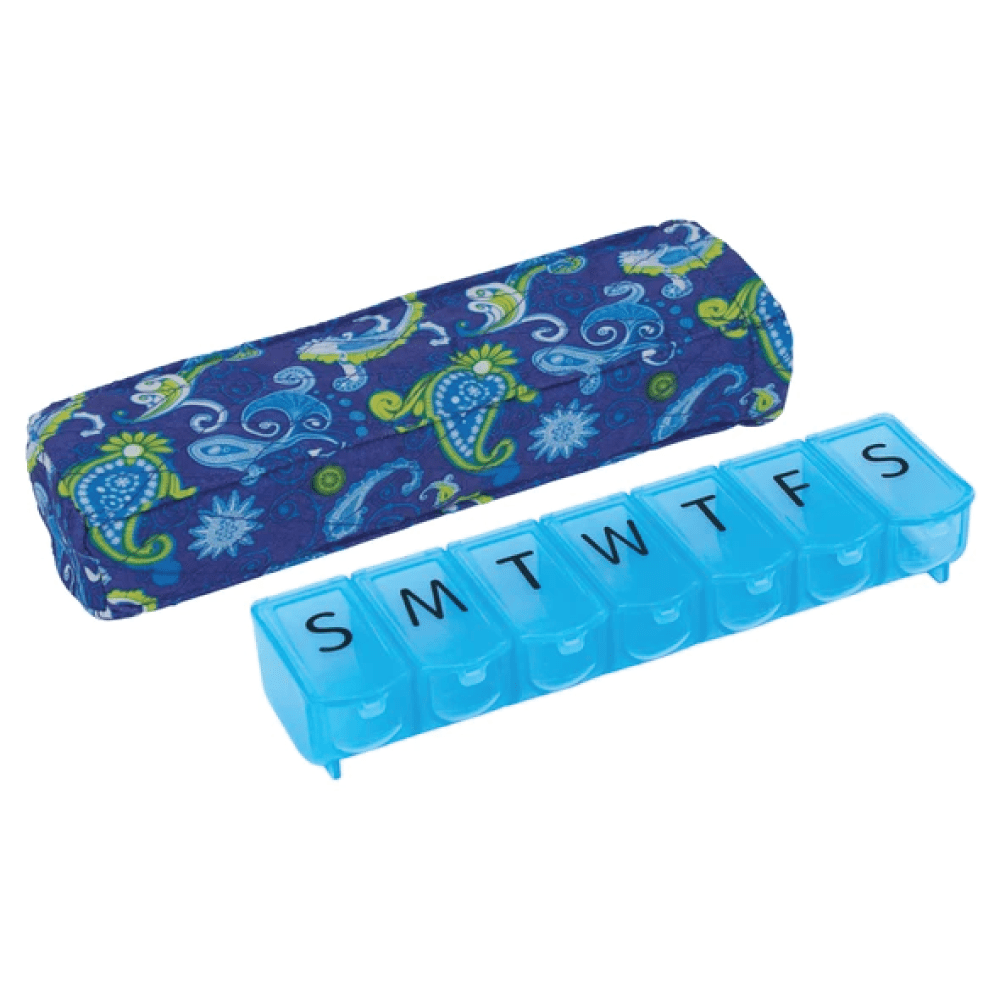 Apex Pill Organizer with Decorative Sleeve