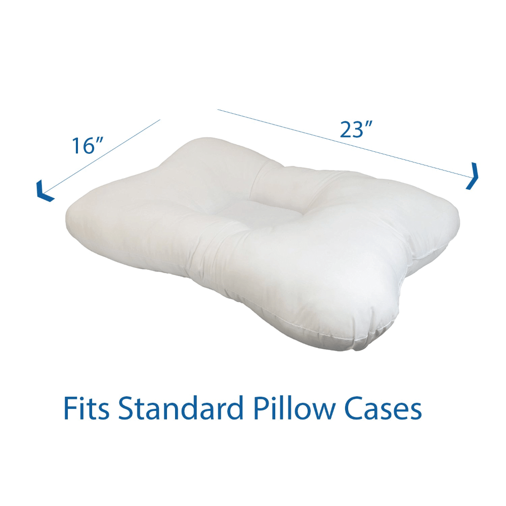 Roscoe Fiber Filled Cervical Indentation Pillow
