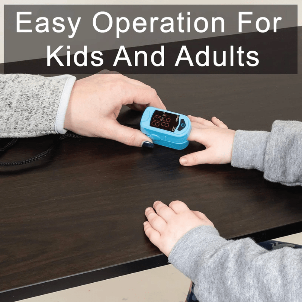 Carex Finger Pulse Oximeter Oxygen Saturation Monitor