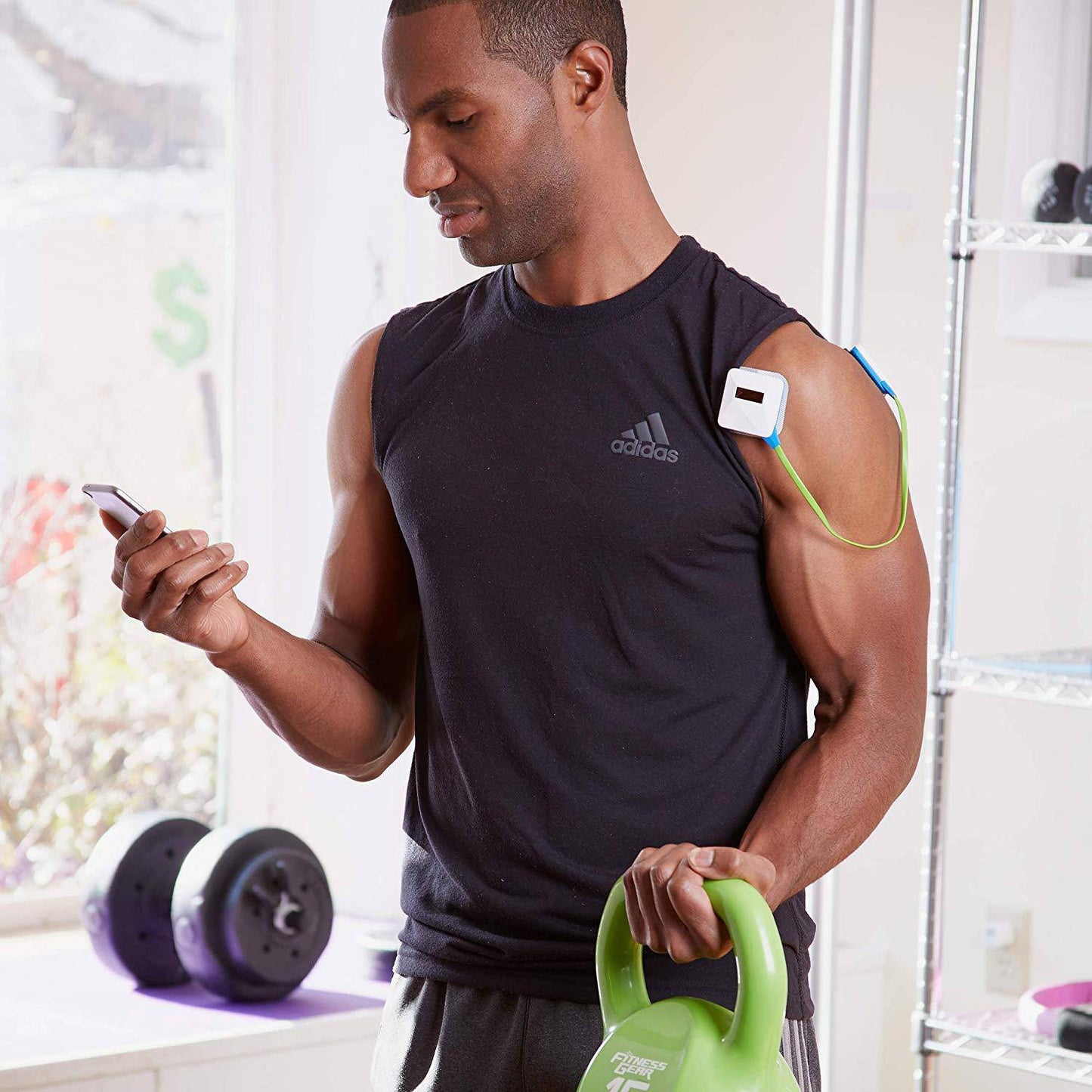AccuReliefTM Wireless Pain Relief Device With Remote and Mobile App