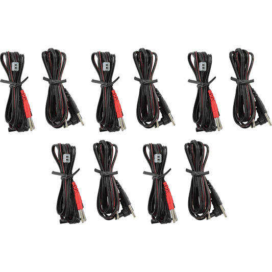 Roscoe TENS Lead Wires - Standard 45", 5 pack