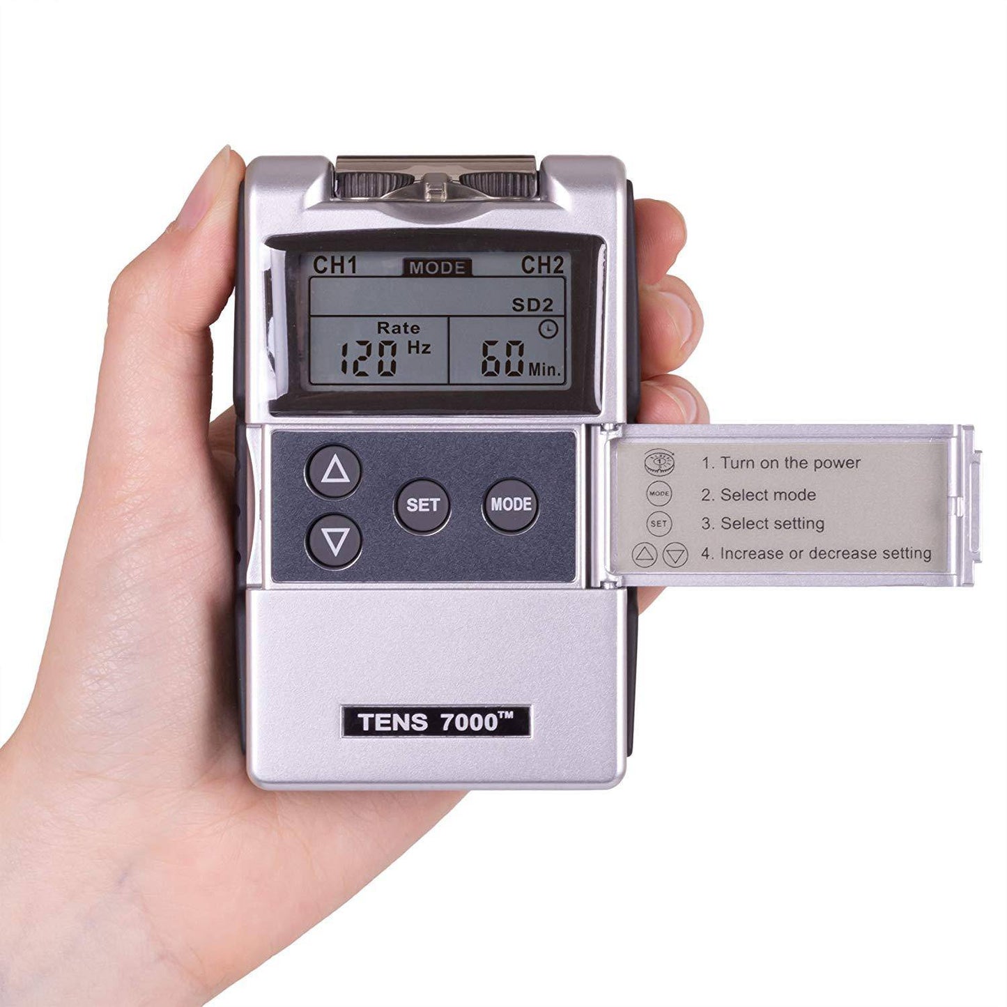 TENS 7000 2nd Edition Digital TENS Unit With Accessories
