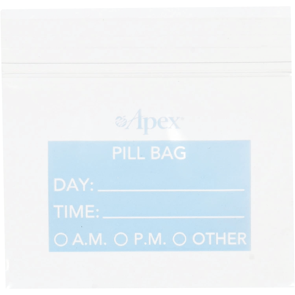 Apex Pill Bags - 50 Count
