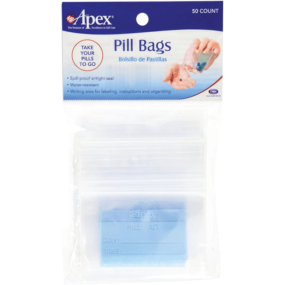 Apex Pill Bags - 50 Count