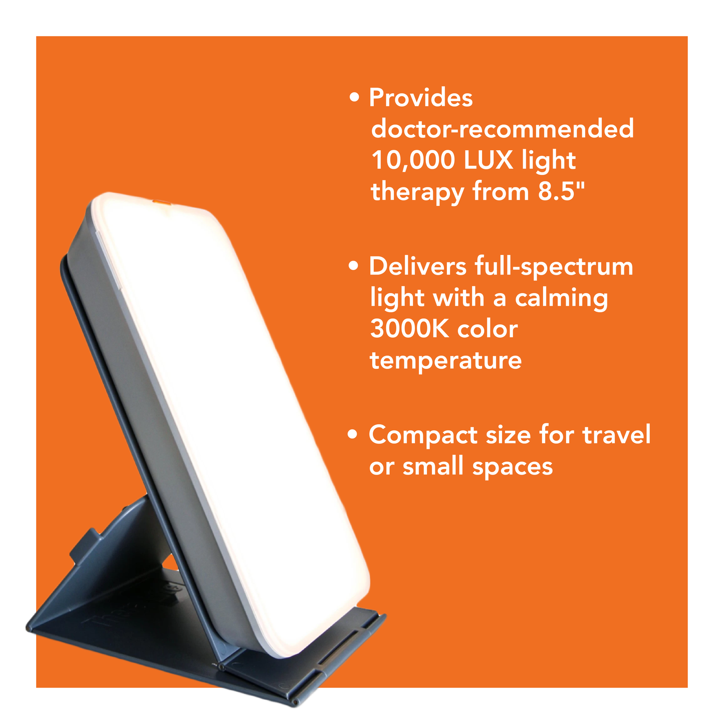 TheraLite 10,000 LUX Mood and Energy Enhancing Bright Light Therapy Lamp