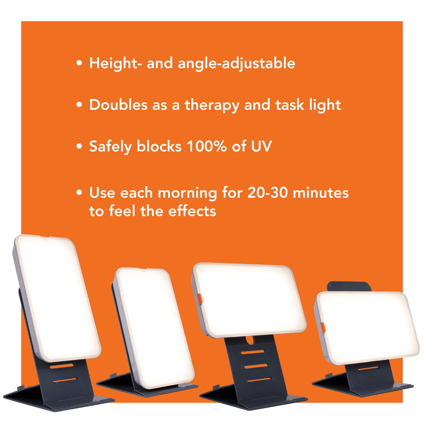 TheraLite 10,000 LUX Mood and Energy Enhancing Bright Light Therapy Lamp