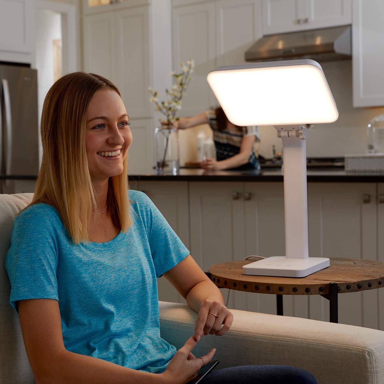 TheraLite Aura 10,000 LUX Mood & Energy Enhancing Light Therapy Lamp