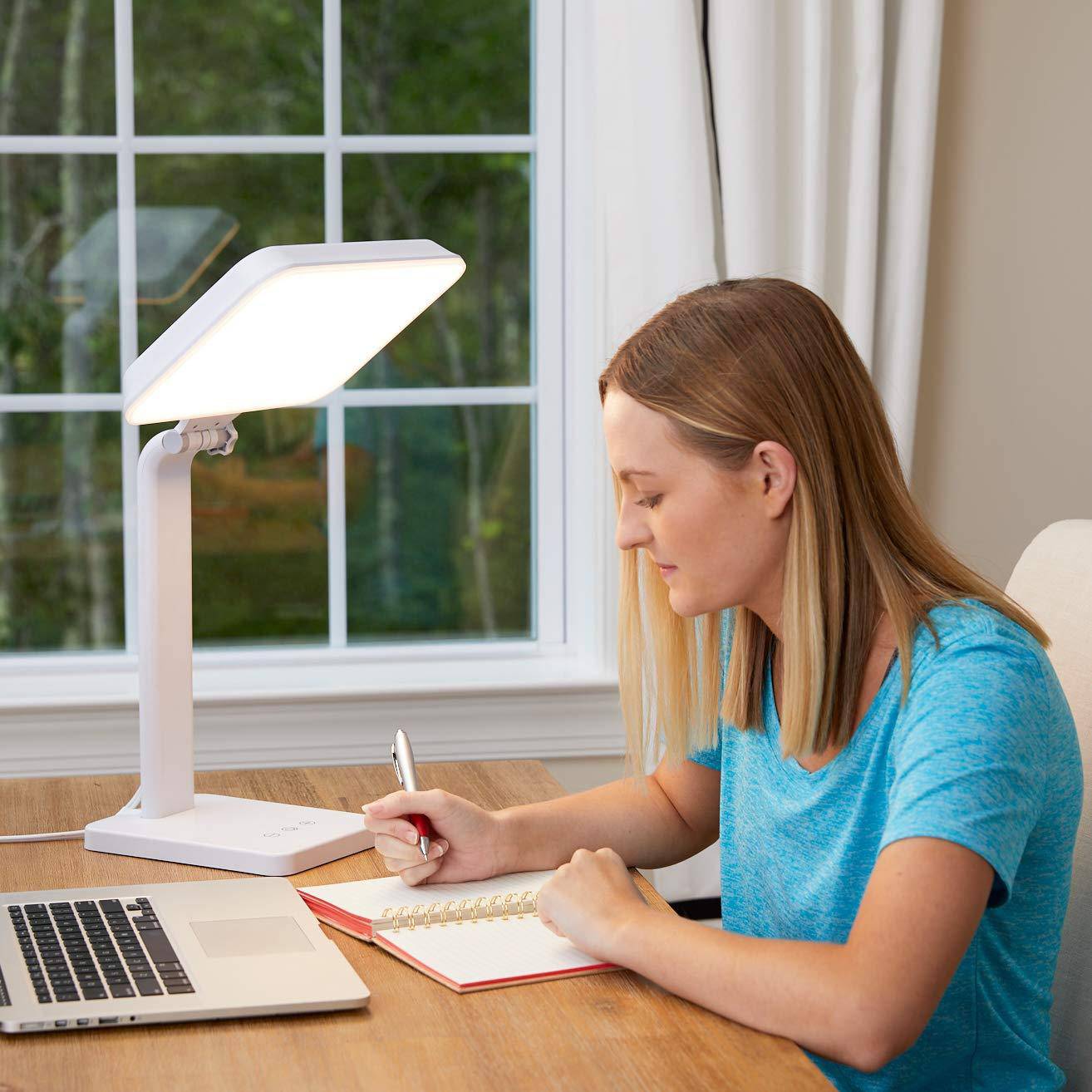 TheraLite Aura 10,000 LUX Mood & Energy Enhancing Light Therapy Lamp