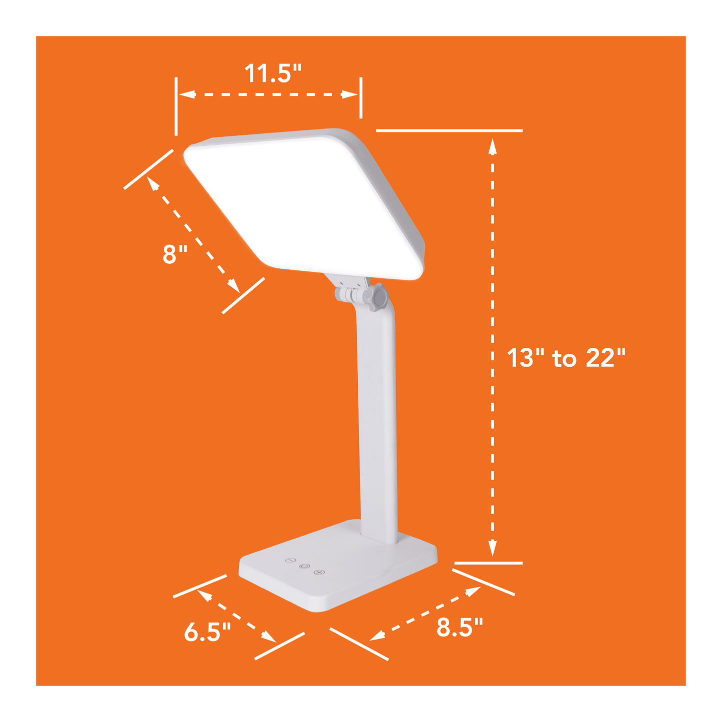 TheraLite Aura 10,000 LUX Mood & Energy Enhancing Light Therapy Lamp