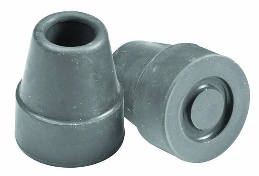 Carex Gray Cane Tips 3/4" - 2 pack
